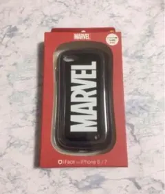 新品未開封　MARVELマーベル アイフェイス iPhone7/8 ブラック