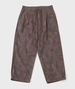 JOURNAL STANDARDジャガードパターン オーバーパンツ M ワイン