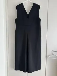 フェリシモ　IEDIT[イディット] つや感ダンボールサロペット　3L
