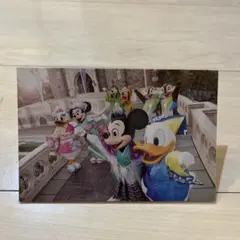 東京ディズニーリゾート 和装キャラクター ポストカード　ミッキー　ドナルド