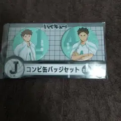 ハイキュー!! コンビ缶バッジセット Happyくじ