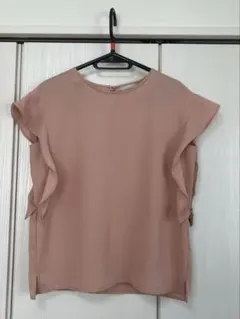 OPAQUE.CLIP フレンチスリーブブラウス　Mサイズ