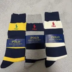 Polo Ralph Lauren ☆メンズソックス 3足セット