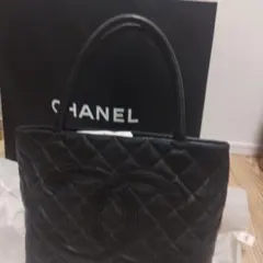 正規品！シャネルCHANEL復刻トート　キャビアスキン