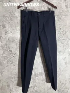UNITED ARROWS ウールスラックス S 裏地付 ビジネス テーパードのサムネイル