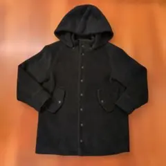 COMME CA FILLE フリースコート 140A 黒