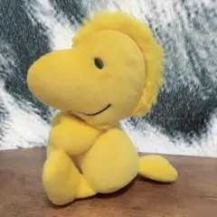 ウッドストック ぬいぐるみ イエロー ピーナッツ　黄色　スヌーピー　仲間　可愛い