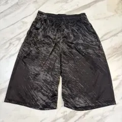 Champion ハーフパンツ S ブラック 総柄 トレーニングウェア