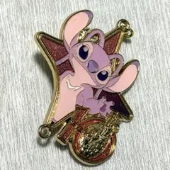 上海ディズニーランド 10周年 エンジェル ピンバッジ チャーム ピントレ