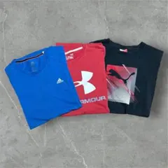 【L49】アメリカ古着Tシャツまとめ3枚セットLサイズアソート