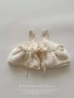 訳あり//韓国子供服 aosta ファーオープンビスチェ free size