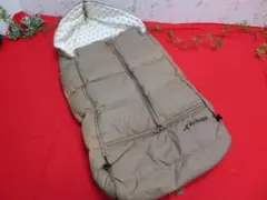 【ee964/8】Air Buggy ダウンフットマフ　ベージュ100