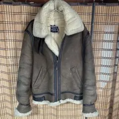 SCHOTT B-3 フライトジャケット ブラウン サイズ38 ショット