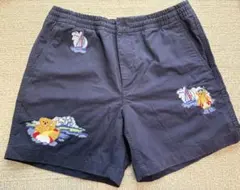Polo Ralph Lauren ポロベア 刺繍 ショートパンツ ネイビー