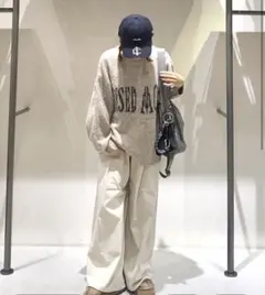 レプシィム　イージーコクーンワイドパンツ