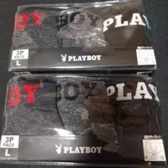 新品　プレイボーイ　メンズ　ボクサーブリーフパンツ　下着　Lサイズ　6枚セットのサムネイル
