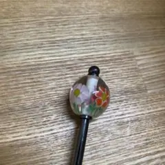 かんざし屋wargo 秋桜とんぼ玉簪