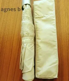 agnes b. 軽量折りたたみ傘 ベージュのサムネイル