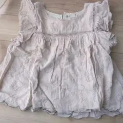 petit main ミッフィー柄 フリル袖チュニック 100cm