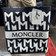 本日限定MONCLER 2023/24秋冬モデルモノグラムトートバッグ タグ付きのサムネイル