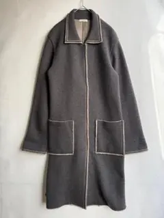 日本製　ユナイテッドアローズ　レディース　ウールコート　ブラウン