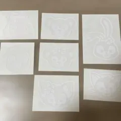 ダッフィーフレンズ　ステッカー