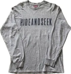 【HIDE AND SEEK】グレー 長袖tシャツのサムネイル