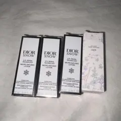 DIOR SNOW マイクロ インフューズドローション 10ml 3個