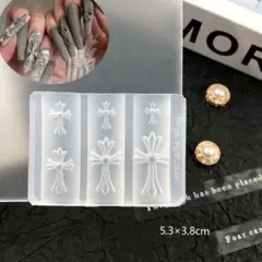 シリコンモールド 3Dネイル クロスモールド ネイルモールド 韓国