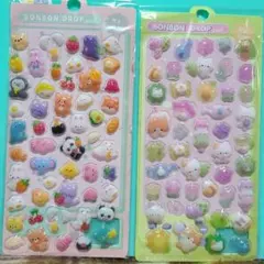 3D立体シール 2シートセット