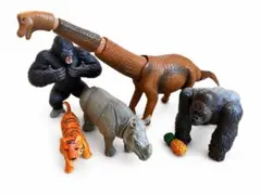 アニア他、動物フィギュア5点