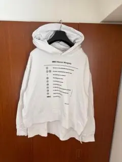 5万3130円 MM6 Maison Margiela ロゴ スウェットパーカーのサムネイル
