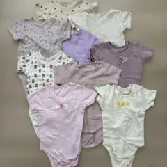 ベビー肌着 9点セット　下着ロンパース
