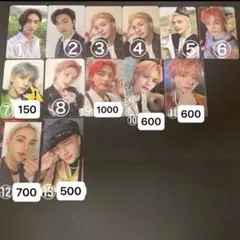 Straykids ヒョンジントレカまとめ売り