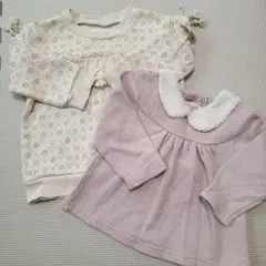 キッズ トレーナー 裏起毛 80cm