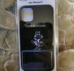 ミニー　ブラック　スマホケース　iPhone11