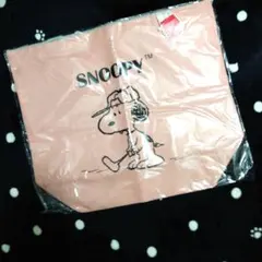 SNOOPYピンク 大きめ トートバック