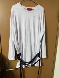 入手困難！エーエヌケーバットプリントストラップ付き長袖Tシャツのサムネイル