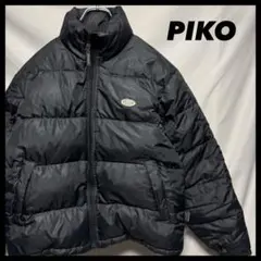 y2k PIKO 平成　ダウンジャケット スタンドカラー　ロゴ 刺繍　37