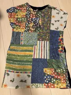 グラニフ はらぺこあおむし 半袖ワンピース　フリーサイズ