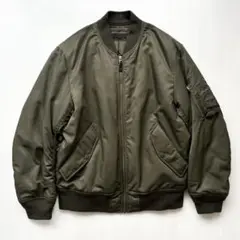 UNIQLO オリーブ MA-1ジャケット M ミリタリー フライトジャケット