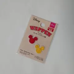 新品・ 미사용 미개봉 ミッキー ワッペン ハンドメイド 手芸 ディズニー 洋裁