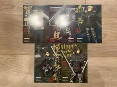 進撃の巨人　Newdays ポストカード　エレン　リヴァイ　ミカサ　ハンジ
