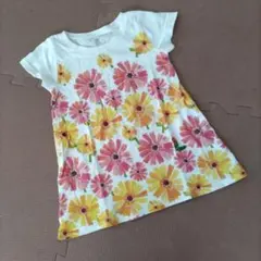 グラニフ☆はらぺこあおむし☆エリック・カール☆半袖ワンピース☆サイズ90