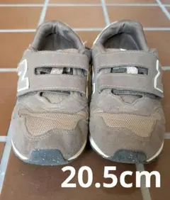 ニューバランス 313 キッズスニーカー ブラウン 20.5cm ユニセックス