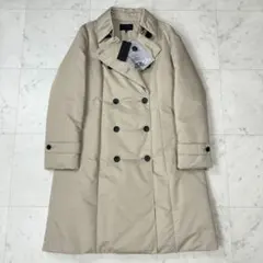 新品 ICB ADS 大きいサイズ シームレスダウンコート ベージュ サイズ46