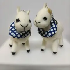 アルパカ マスコット2体セット