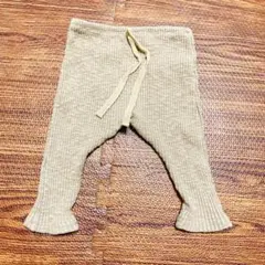MINI ROBE ベージュリブパンツ