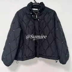 MAJESTIC LEGON マジェスティックレゴン プチリボン中綿ブルゾン