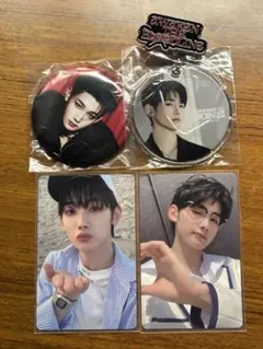 &TEAM JO 缶バッジ トレカ セット